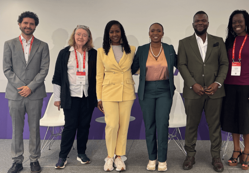 Thumbnail image showing speakers from the 2025 Payments Canada Summit